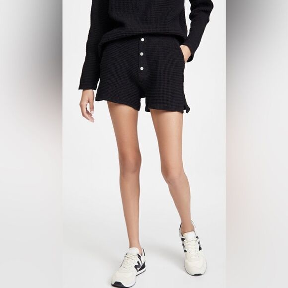 Donni Waffle Shorts - Picture 1 of 4